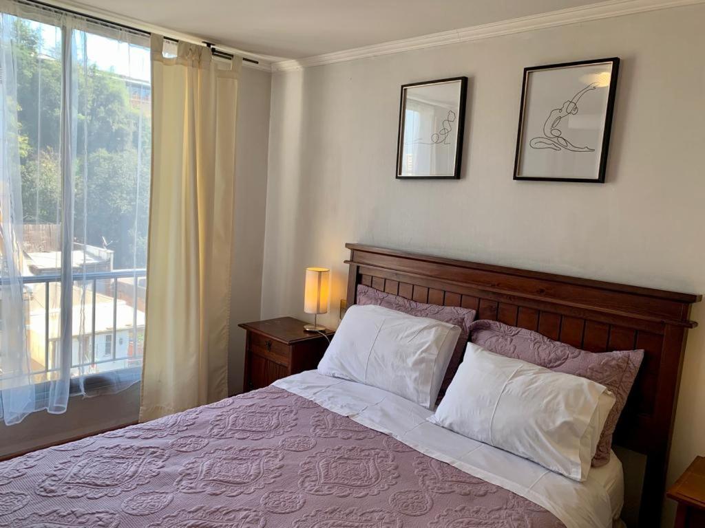 Appartamento UH Departmento Lastarria Santiago del Cile Esterno foto